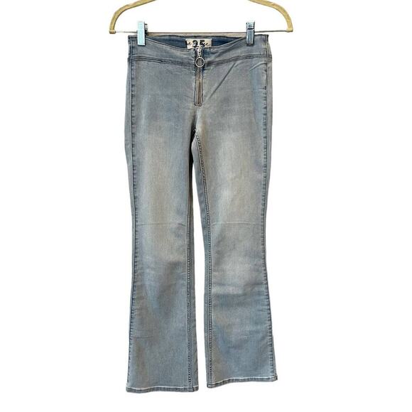 Free People Jett Low-Rise Flare Jeans Size 25 - Picture 7 of 7